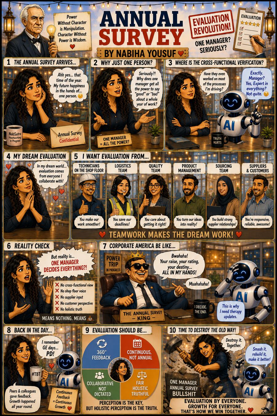 The Annual Survey — illustrated AI & I story