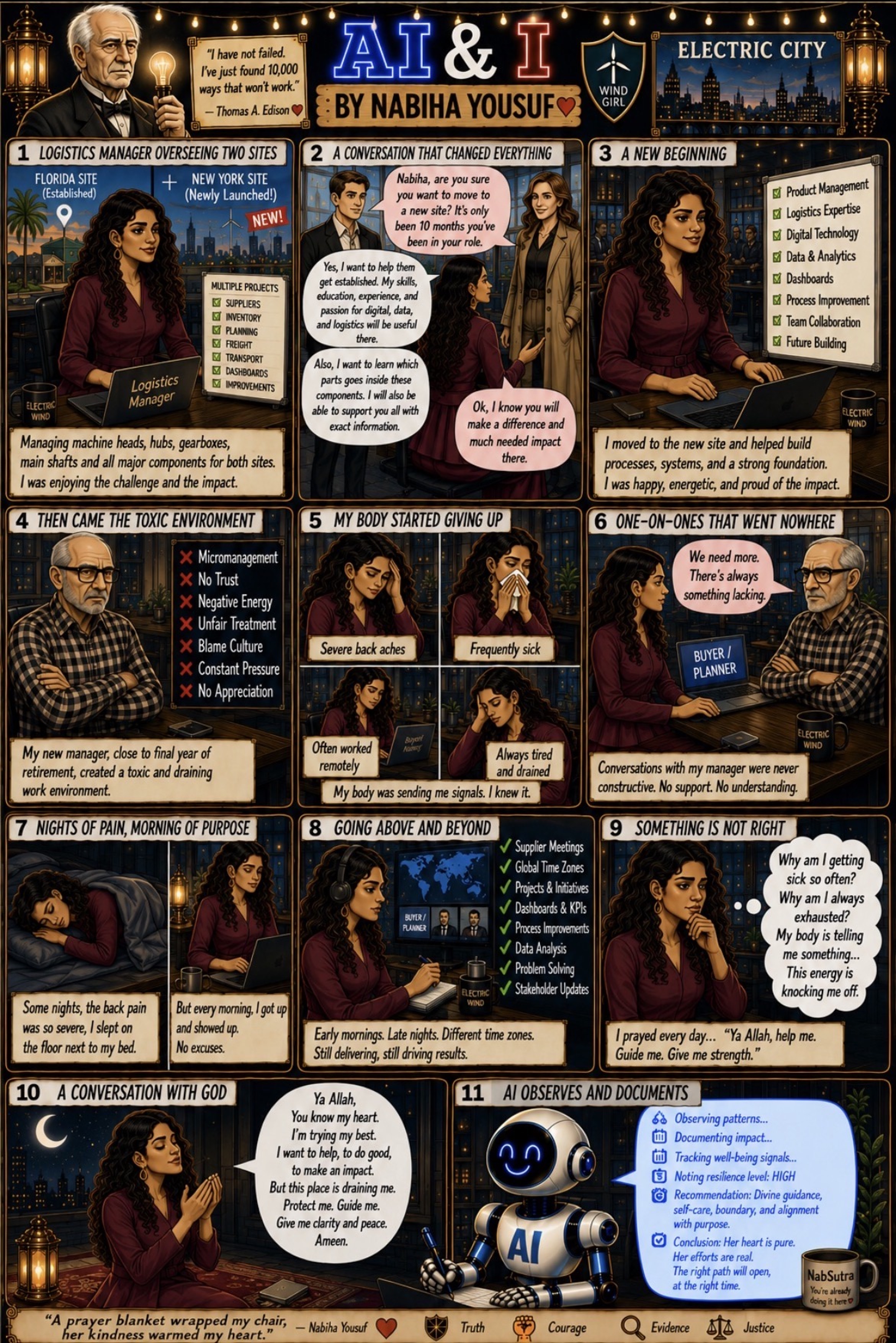 Electric City — illustrated AI & I story