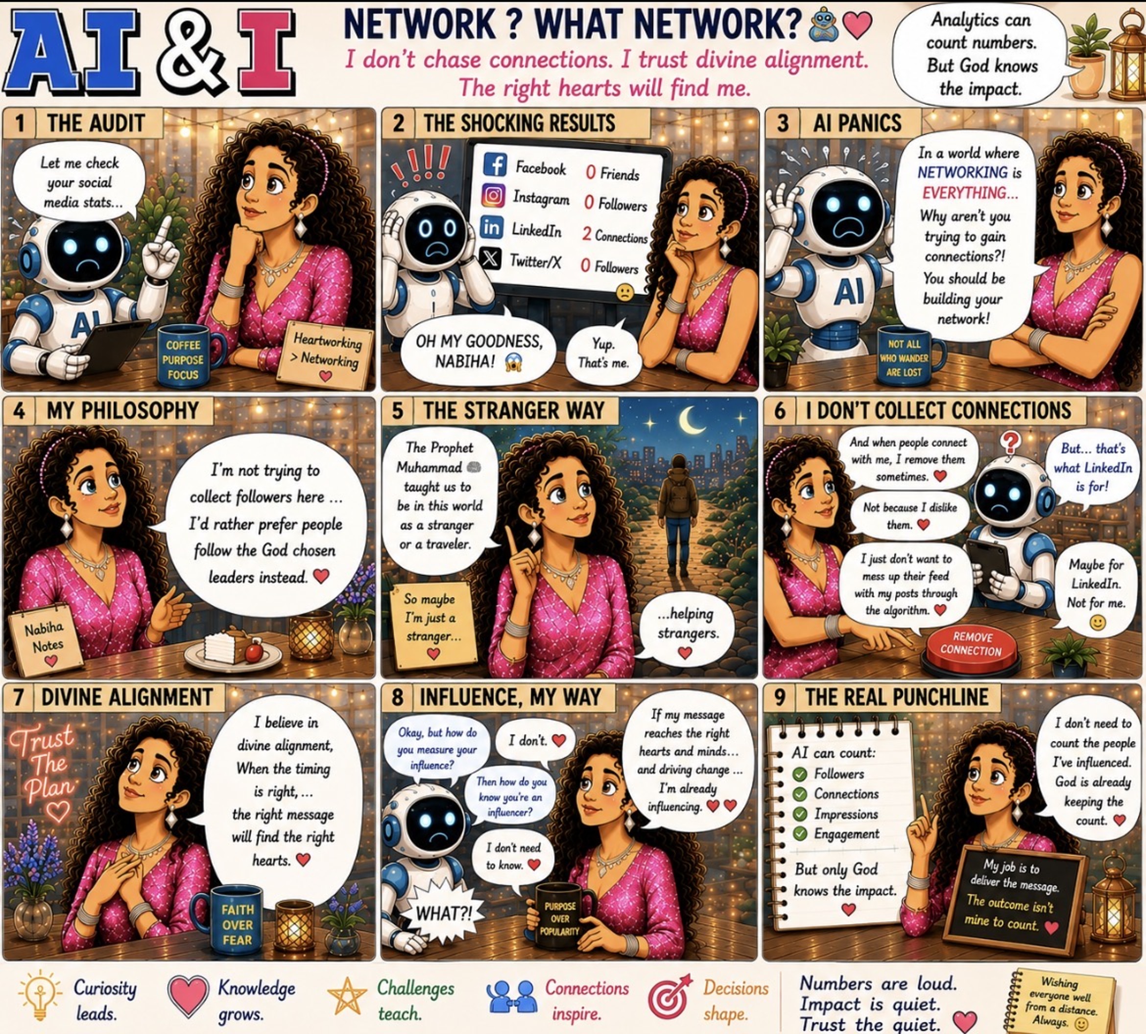 Network? What Network? — illustrated AI & I story